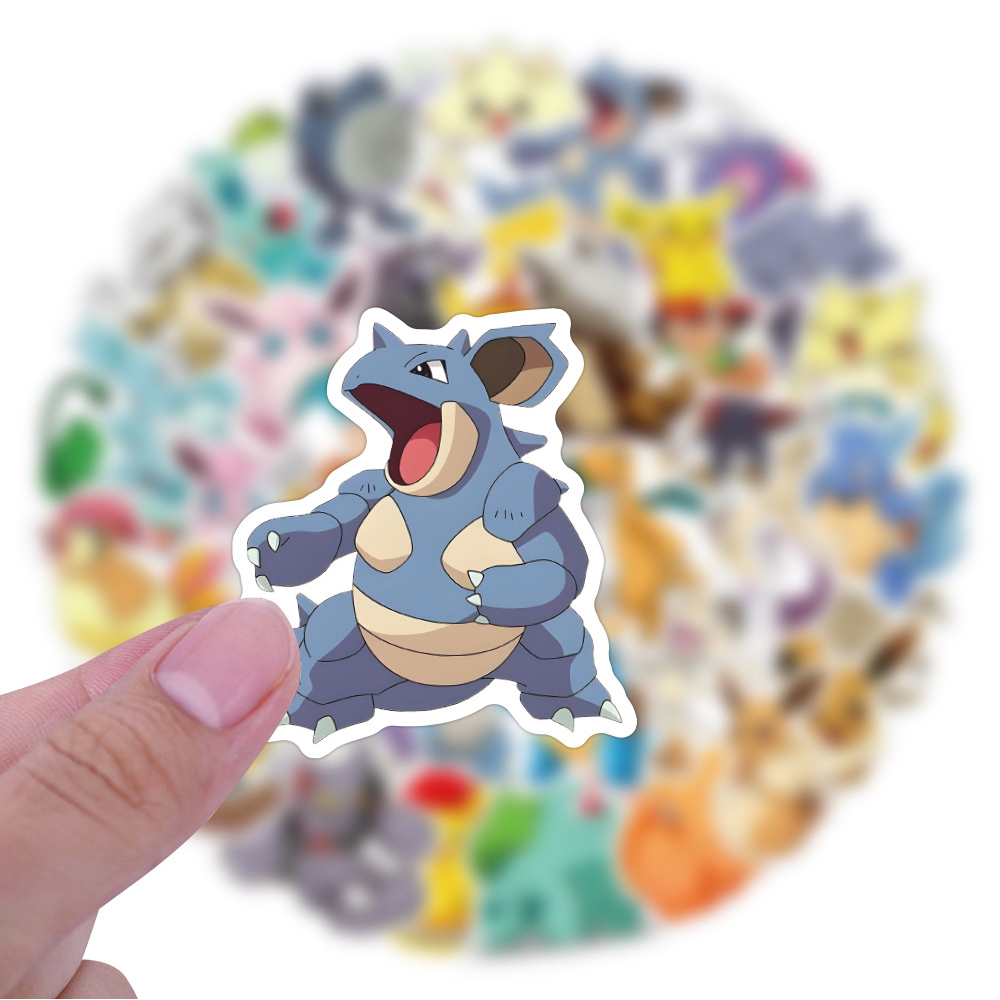 50/60pcs Adesivos de Anime Pok - Kids Toys Return Gift avaliação e preço
