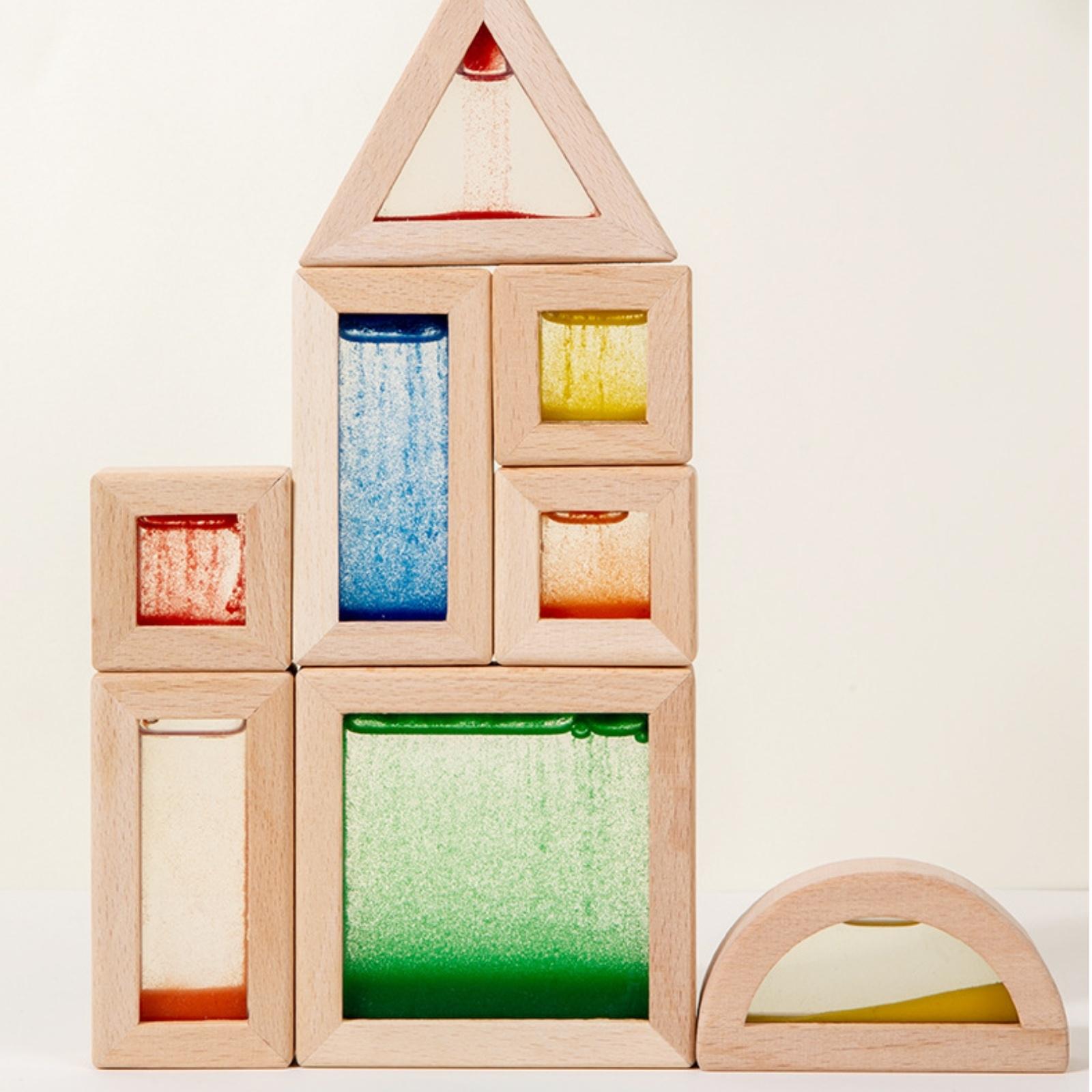 Conjunto de 22 Blocos Sensoria - Wooden Blocks Stacking avaliação e preço