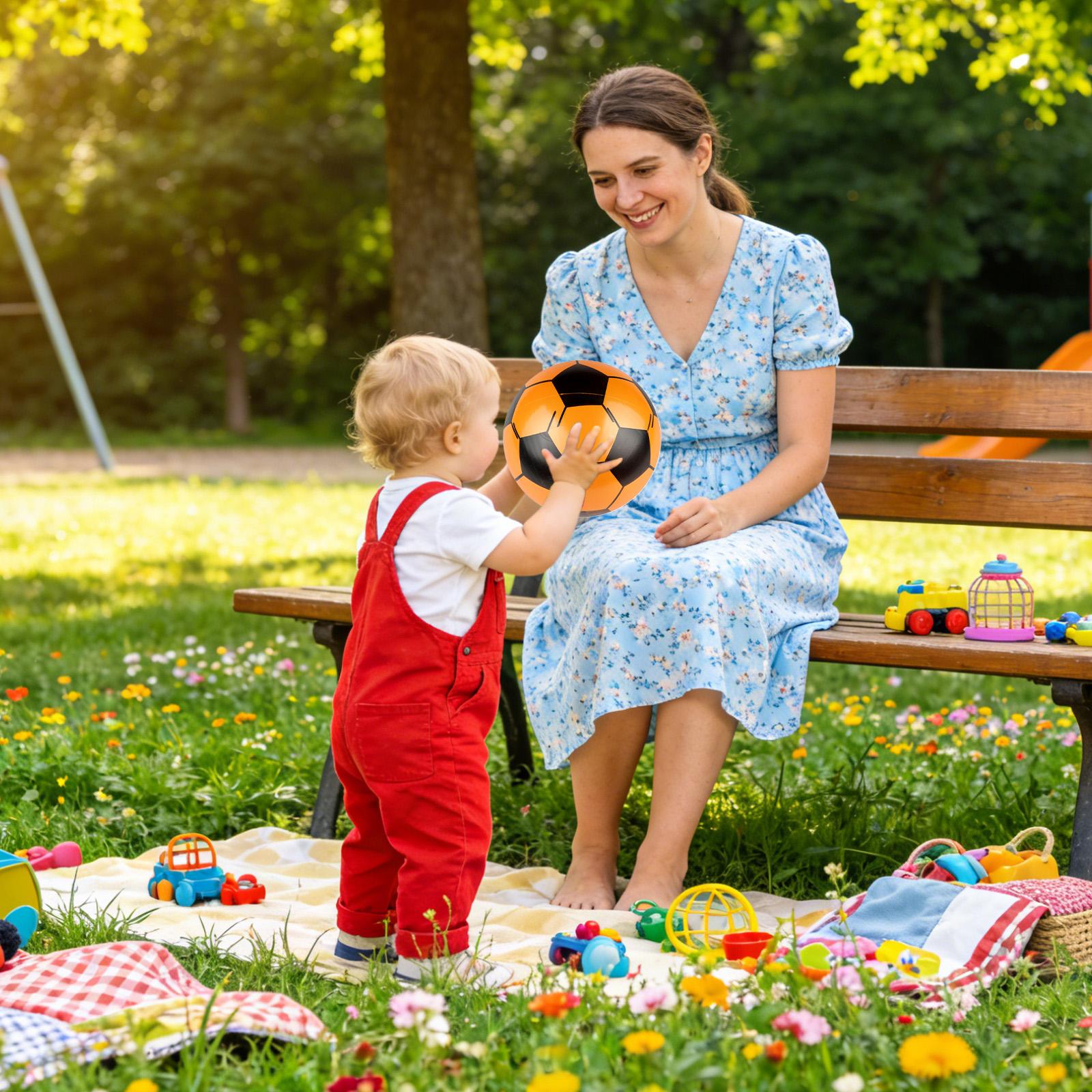 Bola de Futebol Inflável de 6  - Kids Yard Toys avaliação e preço