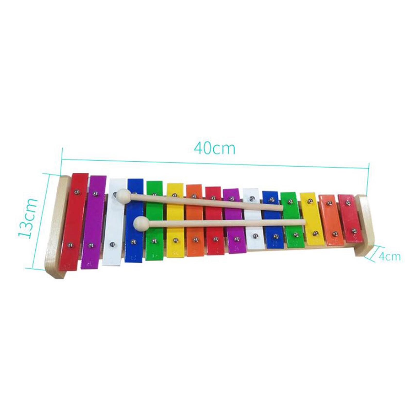 Xilofone de 15 Notas com Sino, - Kids Toys Xylophone avaliação e preço