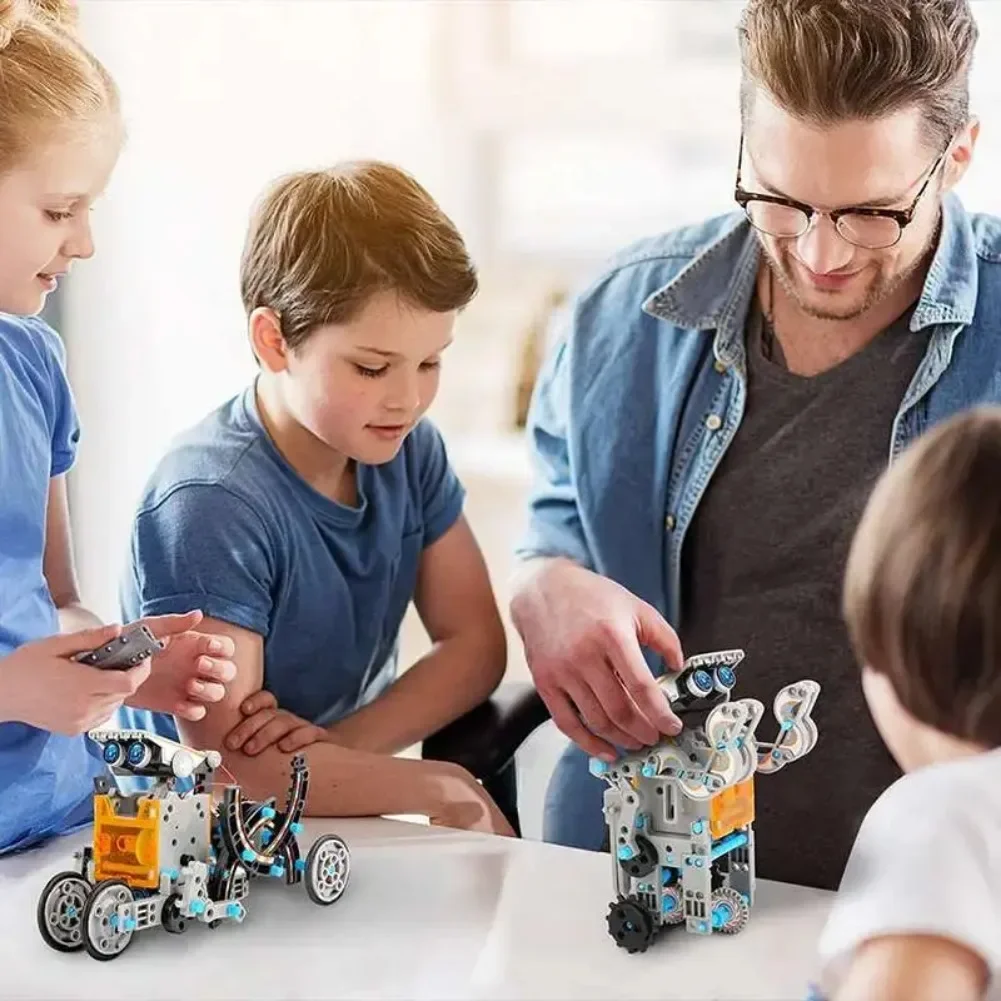 13 em 1 robô movido a energia  - Kids Toys Lego avaliação e preço