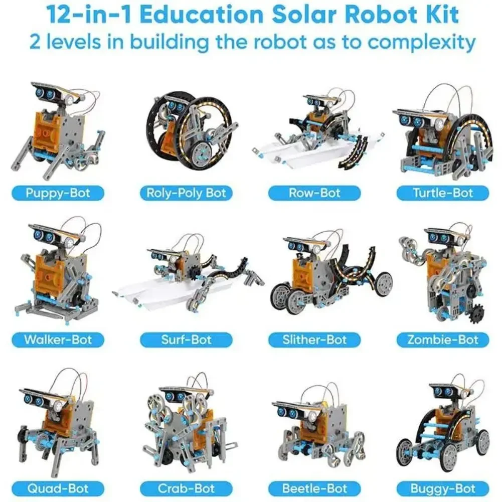 13 em 1 robô movido a energia  - Kids Toys Lego avaliação e preço