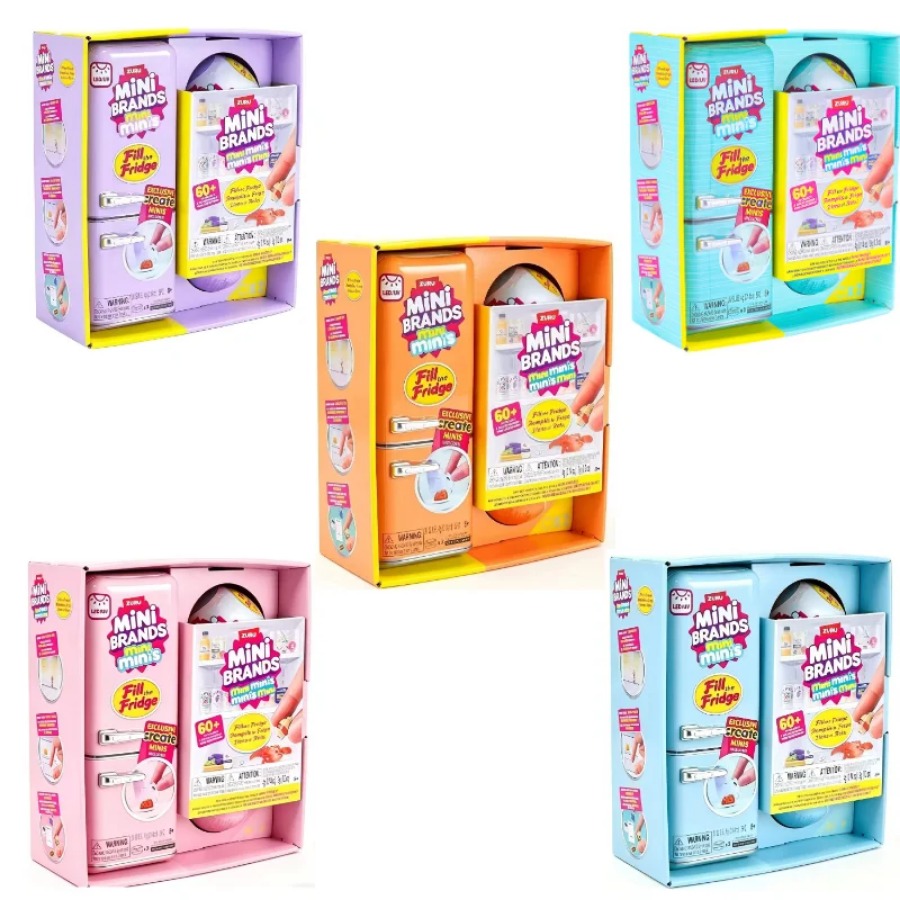 ZURU 5 Surprise Mini Fridge Ba - Kids Toys Kitchen Set avaliação e preço